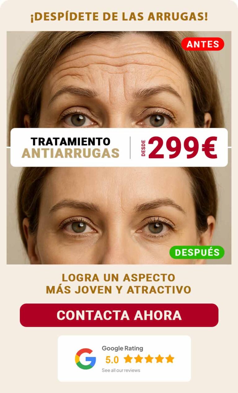 tratamiento antiarrugas botox - Rejuvelook Clinica de medicina estetica en Malaga